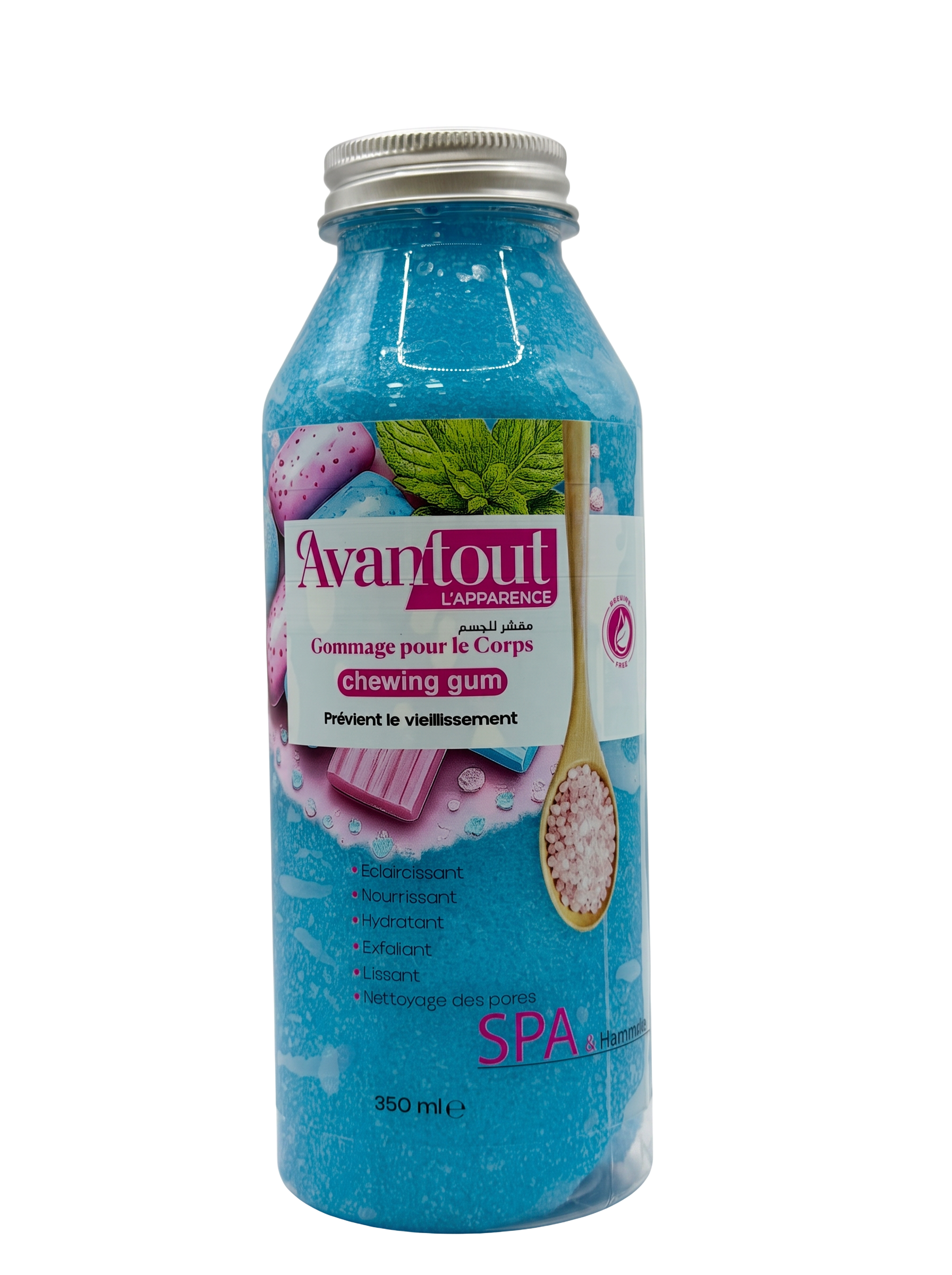 Gommage pour le corps Avantout L'Apparence Chewing gum, flacon 350 ml
